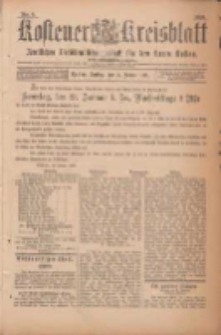 Kostener Kreisblatt: amtliches Veröffentlichungsblatt für den Kreis Kosten 1901.01.18 Jg.36 Nr6