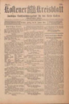 Kostener Kreisblatt: amtliches Veröffentlichungsblatt für den Kreis Kosten 1901.01.25 Jg.36 Nr8