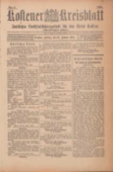 Kostener Kreisblatt: amtliches Veröffentlichungsblatt für den Kreis Kosten 1901.01.25 Jg.36 Nr8