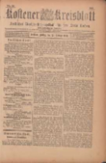 Kostener Kreisblatt: amtliches Veröffentlichungsblatt für den Kreis Kosten 1901.02.22 Jg.36 Nr16