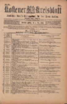 Kostener Kreisblatt: amtliches Veröffentlichungsblatt für den Kreis Kosten 1901.03.08 Jg.36 Nr20