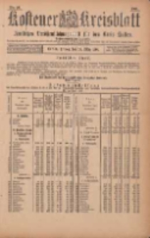 Kostener Kreisblatt: amtliches Veröffentlichungsblatt für den Kreis Kosten 1901.03.29 Jg.36 Nr26