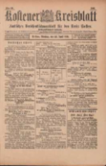 Kostener Kreisblatt: amtliches Veröffentlichungsblatt für den Kreis Kosten 1901.04.23 Jg.36 Nr33