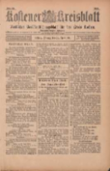 Kostener Kreisblatt: amtliches Ver&ouml;ffentlichungsblatt f&uuml;r den Kreis Kosten 1901.04.26 Jg.36 Nr34