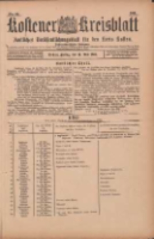 Kostener Kreisblatt: amtliches Ver&ouml;ffentlichungsblatt f&uuml;r den Kreis Kosten 1901.05.10 Jg.36 Nr38