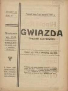 Gwiazda: tygodnik narodowy ilustrowany 1921.08.07 R.20 Nr32
