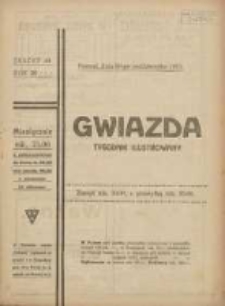 Gwiazda: tygodnik narodowy ilustrowany 1921.10.30 R.20 Nr44