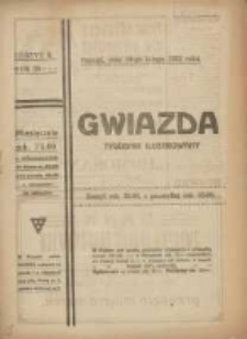 Gwiazda: tygodnik narodowy ilustrowany 1922.02.19 R.21 Nr8