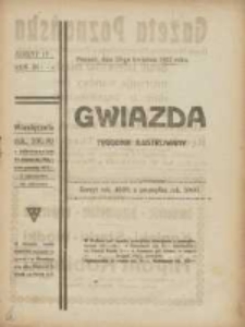 Gwiazda: tygodnik narodowy ilustrowany 1922.04.23 R.21 Nr17