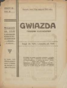 Gwiazda: tygodnik narodowy ilustrowany 1922.08.27 R.21 Nr35