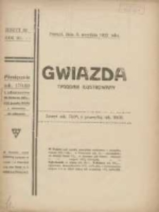 Gwiazda: tygodnik narodowy ilustrowany 1922.09.03 R.21 Nr36