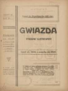 Gwiazda: tygodnik narodowy ilustrowany 1922.10.29 R.21 Nr44