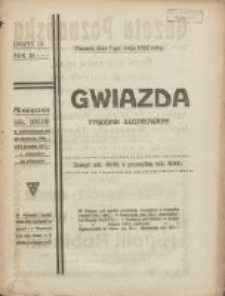 Gwiazda: tygodnik narodowy ilustrowany 1922.05.07 R.21 Nr19