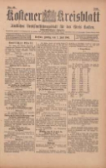 Kostener Kreisblatt: amtliches Ver&ouml;ffentlichungsblatt f&uuml;r den Kreis Kosten 1901.06.07 Jg.36 Nr46
