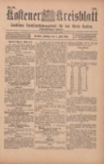 Kostener Kreisblatt: amtliches Veröffentlichungsblatt für den Kreis Kosten 1901.06.07 Jg.36 Nr46
