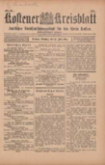 Kostener Kreisblatt: amtliches Veröffentlichungsblatt für den Kreis Kosten 1901.06.11 Jg.36 Nr47
