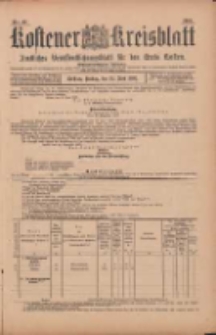 Kostener Kreisblatt: amtliches Veröffentlichungsblatt für den Kreis Kosten 1901.06.14 Jg.36 Nr48
