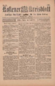 Kostener Kreisblatt: amtliches Veröffentlichungsblatt für den Kreis Kosten 1901.07.09 Jg.36 Nr55