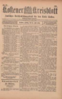 Kostener Kreisblatt: amtliches Veröffentlichungsblatt für den Kreis Kosten 1901.07.19 Jg.36 Nr58