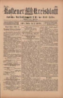 Kostener Kreisblatt: amtliches Veröffentlichungsblatt für den Kreis Kosten 1901.07.23 Jg.36 Nr59