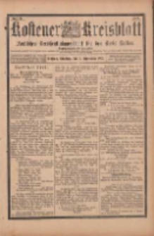 Kostener Kreisblatt: amtliches Veröffentlichungsblatt für den Kreis Kosten 1901.09.03 Jg.36 Nr71