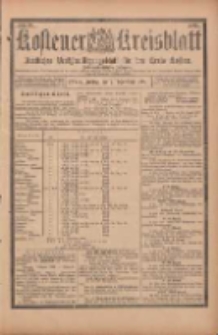 Kostener Kreisblatt: amtliches Veröffentlichungsblatt für den Kreis Kosten 1901.09.06 Jg.36 Nr72