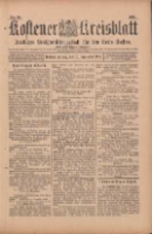 Kostener Kreisblatt: amtliches Veröffentlichungsblatt für den Kreis Kosten 1901.09.20 Jg.36 Nr76