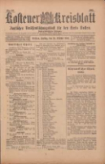Kostener Kreisblatt: amtliches Veröffentlichungsblatt für den Kreis Kosten 1901.10.25 Jg.36 Nr86