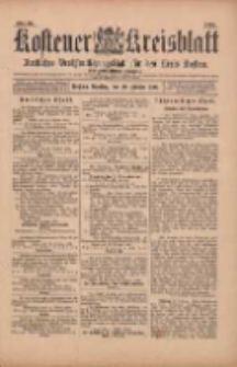 Kostener Kreisblatt: amtliches Veröffentlichungsblatt für den Kreis Kosten 1901.10.29 Jg.36 Nr87