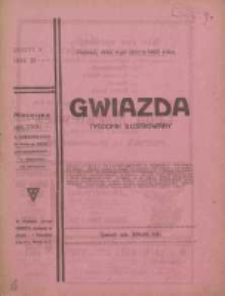 Gwiazda: ilustrowany tygodnik popularny, poświęcony nauce, literaturze, sztuce, sprawom społecznym, godziwej rozrywce 1923.03.04 R.22 Nr9