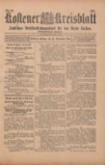 Kostener Kreisblatt: amtliches Veröffentlichungsblatt für den Kreis Kosten 1901.11.22 Jg.36 Nr94