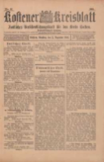 Kostener Kreisblatt: amtliches Veröffentlichungsblatt für den Kreis Kosten 1901.12.03 Jg.36 Nr97