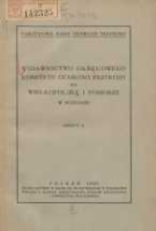 Wydawnictwo Okręgowego Komitetu Ochrony Przyrody na Wielkopolskę i Pomorze w Poznaniu Z.2