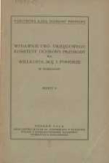Wydawnictwo Okręgowego Komitetu Ochrony Przyrody na Wielkopolskę i Pomorze w Poznaniu Z.6