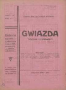 Gwiazda: ilustrowany tygodnik popularny, poświęcony nauce, literaturze, sztuce, sprawom społecznym, godziwej rozrywce 1923.04.08 R.22 Nr14