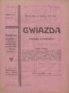 Gwiazda: ilustrowany tygodnik popularny, poświęcony nauce, literaturze, sztuce, sprawom społecznym, godziwej rozrywce 1923.04.15 R.22 Nr15