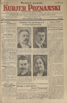 Kurier Poznański 1930.11.09 R.25 nr 518