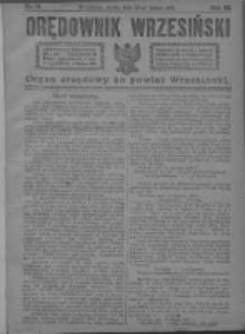 Orędownik Wrzesiński 1921.02.23 R.3 Nr16