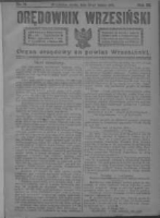 Orędownik Wrzesiński 1921.02.23 R.3 Nr16