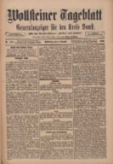 Wollsteiner Tageblatt: Generalanzeiger für den Kreis Bomst: mit der Gratis-Beilage: "Blätter und Blüten" 1910.10.05 Nr233