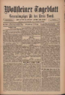 Wollsteiner Tageblatt: Generalanzeiger für den Kreis Bomst: mit der Gratis-Beilage: "Blätter und Blüten" 1910.10.12 Nr239