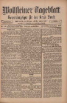 Wollsteiner Tageblatt: Generalanzeiger für den Kreis Bomst: mit der Gratis-Beilage: "Blätter und Blüten" 1910.10.13 Nr240
