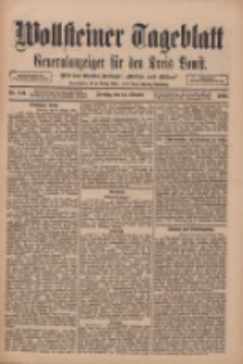 Wollsteiner Tageblatt: Generalanzeiger f&uuml;r den Kreis Bomst: mit der Gratis-Beilage: "Bl&auml;tter und Bl&uuml;ten" 1910.10.14 Nr241