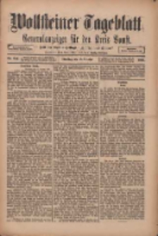 Wollsteiner Tageblatt: Generalanzeiger für den Kreis Bomst: mit der Gratis-Beilage: "Blätter und Blüten" 1910.10.18 Nr244