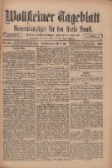 Wollsteiner Tageblatt: Generalanzeiger für den Kreis Bomst: mit der Gratis-Beilage: "Blätter und Blüten" 1910.10.20 Nr246