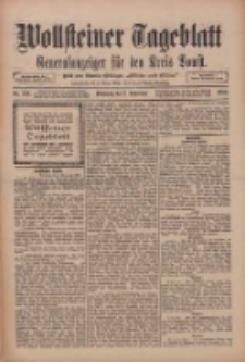 Wollsteiner Tageblatt: Generalanzeiger für den Kreis Bomst: mit der Gratis-Beilage: "Blätter und Blüten" 1910.11.02 Nr257