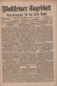 Wollsteiner Tageblatt: Generalanzeiger für den Kreis Bomst: mit der Gratis-Beilage: "Blätter und Blüten" 1910.11.05 Nr260