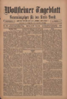 Wollsteiner Tageblatt: Generalanzeiger für den Kreis Bomst: mit der Gratis-Beilage: "Blätter und Blüten" 1910.11.11 Nr265