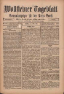 Wollsteiner Tageblatt: Generalanzeiger für den Kreis Bomst: mit der Gratis-Beilage: "Blätter und Blüten" 1910.12.02 Nr282