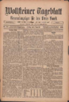 Wollsteiner Tageblatt: Generalanzeiger f&uuml;r den Kreis Bomst: mit der Gratis-Beilage: "Bl&auml;tter und Bl&uuml;ten" 1910.12.09 Nr288